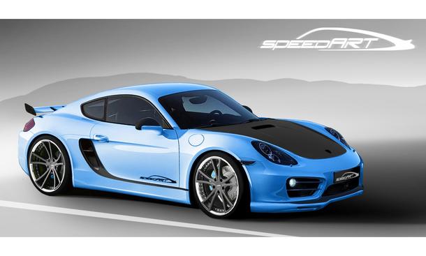 Porsche Cayman S Tuning SpeedArt SP81-CR Leistungssteigerung Front