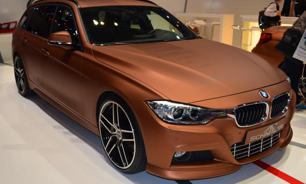 AC Schnitzer BMW 3er Touring - In einer Farbe namens Magic Copper wird auch der BMW 3er Touring zum Blickfang... Tuning Genfer Autosalon 2013 Highlights AC Schnitzer BMW