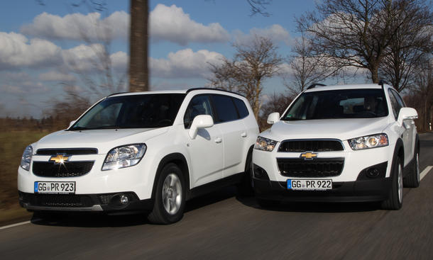 SUV Chevrolet Orlando 2.0 TD Captiva 2.2 Diesel 2WD