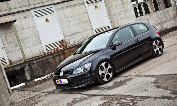 Vw Golf Vii 13 Tuning Tieferlegung Mit Kw Gewindefahrwerk