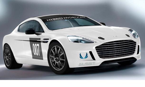 Aston Martin Hybrid Hydrogen Rapide S 2013 Wasserstoff Nürburgring 24-Stunden-Rennen