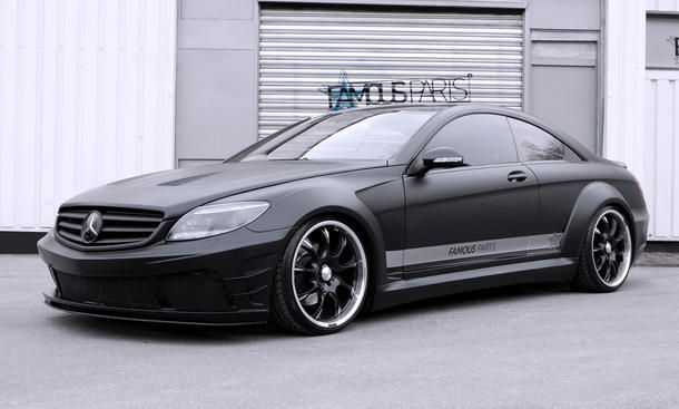 Mercedes CL 500 Black Matte Edition Tuning Famous Parts Bodykit Prior Design