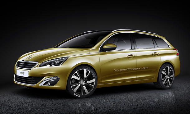 Peugeot 308 Sw 14 Vorschau Auf Neuen Kompakt Kombi