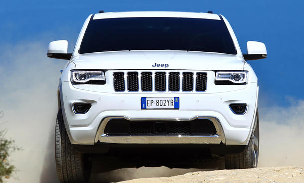 Fahrbericht Jeep Grand Cherokee 2013 3.0 V6 Bilder und technische Daten