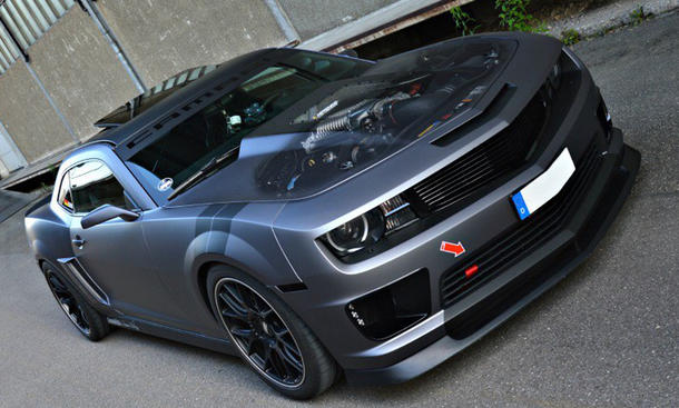 Schwabenfolia Chevrolet Camaro SS 2013 Folierung Tuning Bilder