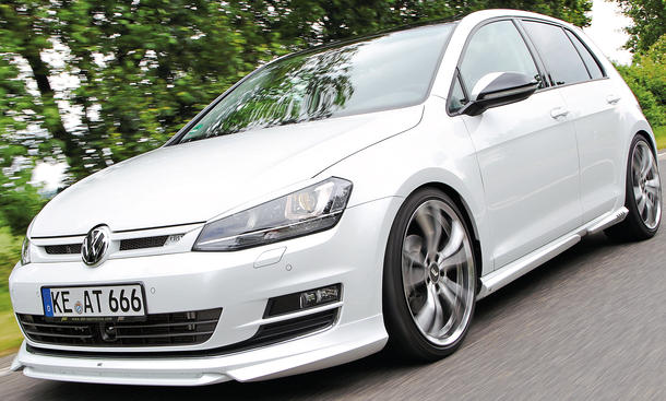 Abt VS4 VW Golf VII 7 2.0 TDI Tuning Kompakter Diesel Bodykit Leistungssteigerung Tieferlegung 