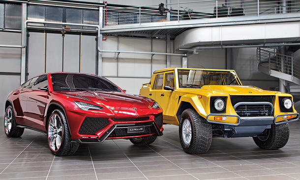 Lamborghini Urus Concept Sport-SUV LM002 V10 Geländewagen 2017 Klassiker Pickup