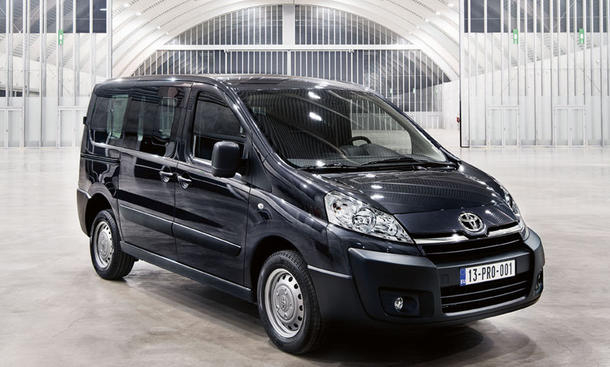 Toyota Proace 2013 Kastenwagen Nutzfahrzeuge Bilder Markteinführung