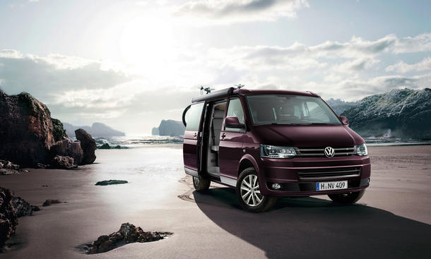 Bilder VW California Generation T5 25 Jahre Sondermodell Caravan Salon 2013