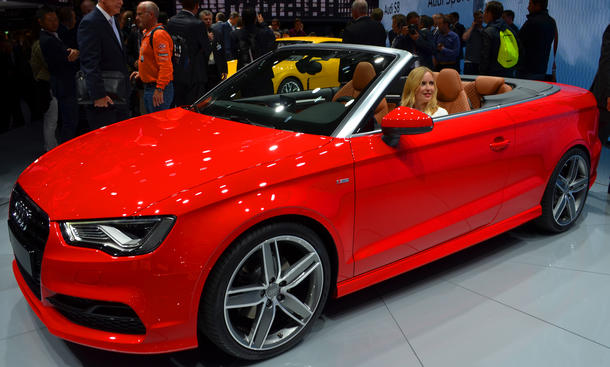 Audi A3 Cabrio Live Von Der Iaa 2013 Autozeitung De