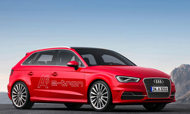 Audi A3 Sportback e-tron 2014 Plug-In-Hybrid Preis Kompaktklasse Markteinführung