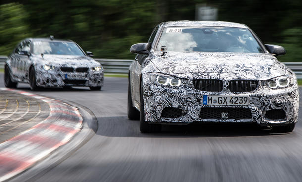 2014 Bmw M3 Und M4 Erstmals Mit Turbo Motor Autozeitung De