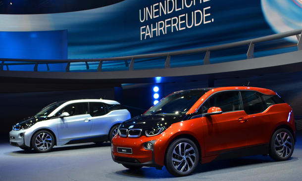 BMW i3 i8 IAA 2013 Elektroauto Plug-In-Hybrid Bilder Carbon Leichtbau