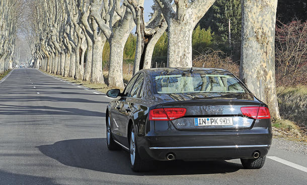 Bilder Audi A8 3.0 TDI quattro 2013 Dauertest Fazit
