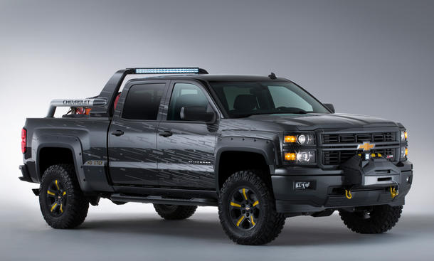 Chevrolet Silverado 2013 Studie Black Ops Firefighter Pickup