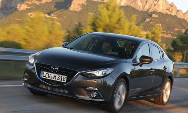 Mazda 3 Limousine 2014 Preis Markteinführung Bilder
