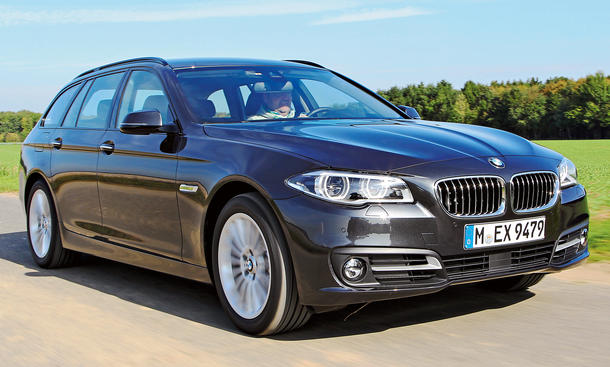 BMW 518d Touring Einzeltest Bilder technische Daten 