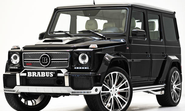 Mercedes G-Klasse Tuning Bildergalerie Bodykit Leistungssteigerung Brabus Hamann 