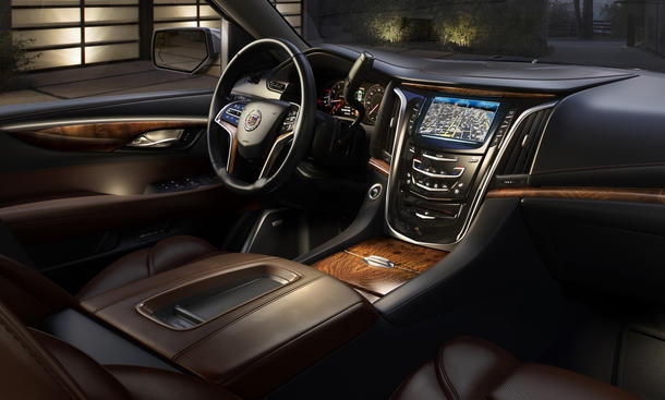 2015 Cadillac Escalade Erste Innenraum Bilder Autozeitung De