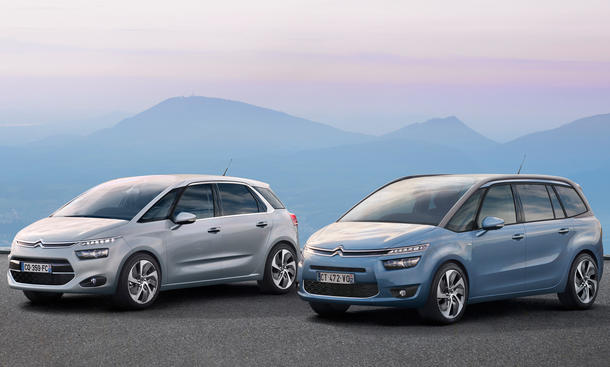 Citroen Grand C4 Picasso Business Class Sondermodell Bilder Van