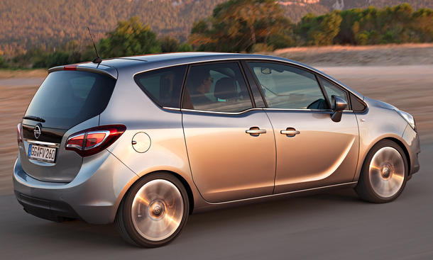 Opel Meriva 2013: Facelift für den Familien-Van