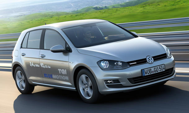 VW Golf TGI 2013 Erdgas Preis BlueMotion