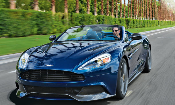 Fahrbericht Aston Martin Vanquish Volante: Bilder und technische Daten 