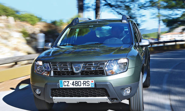 Bilder Dacia Duster TCe 125 4x2 2013 Fahrbericht Facelift