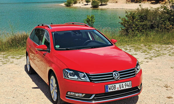 VW Passat Variant 2.0 TDI im Dauertest - Fernfahrer: vor allem auf langen Strecken spielt der Passat seine stärken gekonnt aus Bilder VW Passat Variant 2.0 TDI Dauertest 100.000 km Fazit Langstrecke