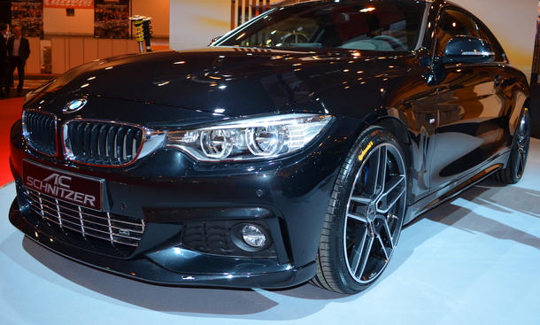 AC Schnitzer BMW 4er Coupé - Tuning-Fans blicken dieser Tage nach Essen, wo das Mega-Event schlechthin der deutschen Szene seine Pforten öffnet... Essen Motor Show 2013 Live Fotos Rundgang Highlights