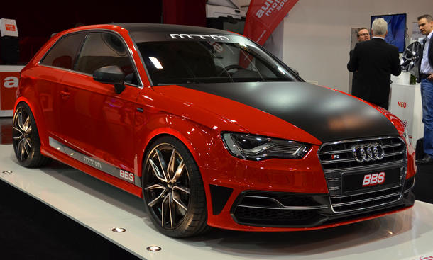 BBS Audi S3 Tuning Essen Motor Show 2013 Live Fotos Highlights Tune it Safe