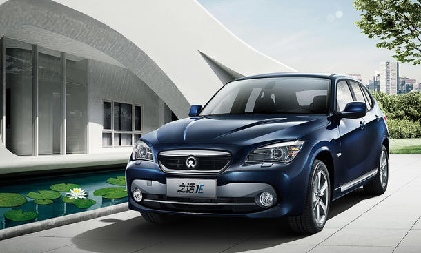Zinoro 1e Bmw X1 Mit Elektro Antrieb Für China Autozeitungde