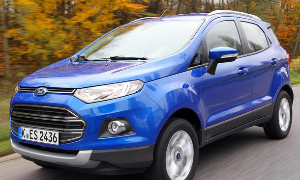 Ford EcoSport 1.0 EcoBoost Fahrbericht Bilder technische Daten 