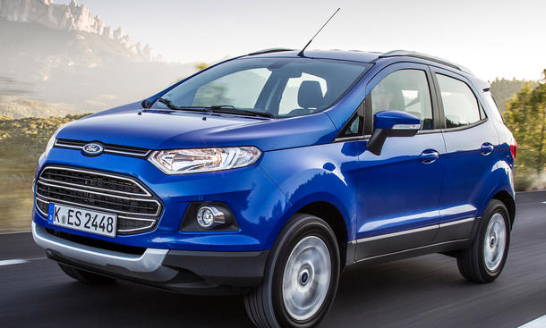 Ford EcoSport Preis 2014 Martkstart SUV Preise Motoren Technik