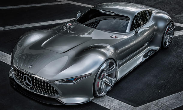 Mercedes Vision AMG GT Serienproduktion Limitiert Studie Supersportwagen SLS