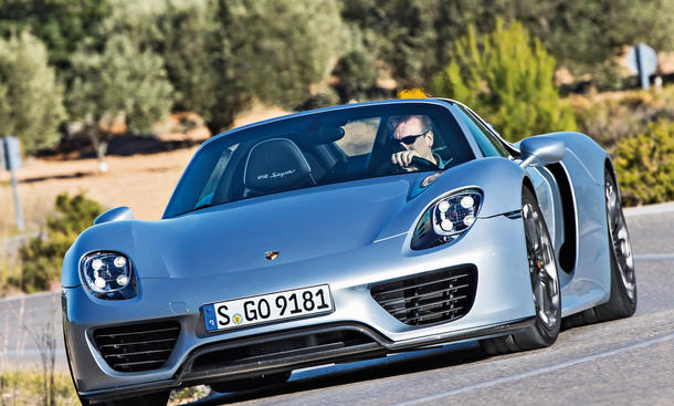 Porsche 918 Spyder Fahrbericht Exklusiv Bilder technische Daten 