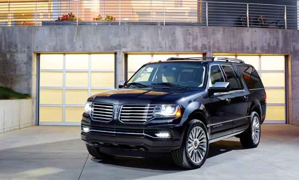 2015 Lincoln Navigator Facelift Chicago Auto Show 2014 Full-Size-SUV Geländewagen