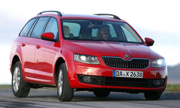 Bilder Skoda Octavia Combi 1.4 TSI Green tec Kompaktklasse-Kombis 