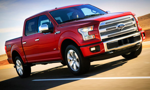 Ford F 150 Pick Up Auf Der Detroit Auto Show 2014 Autozeitung De