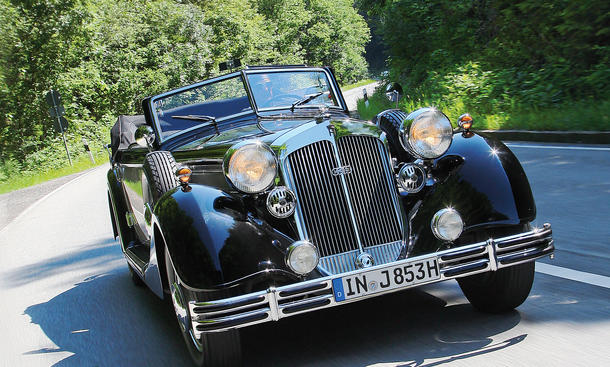 Horch Historie Geschichte Bilder Audi Autogeschichte