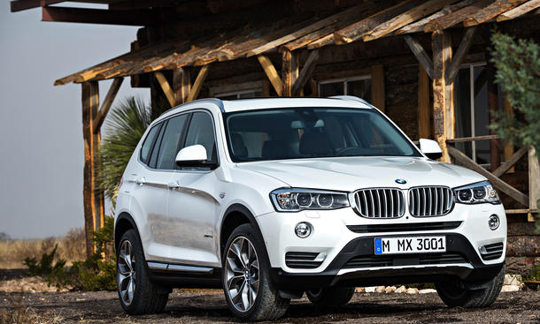 BMW X3 2014 Facelift Kompakt SUV xDrive20d F25 LCI sDrive18d