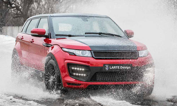 Larte Design Range Rover Evoque Tuning Bodykit Leistungssteigerung