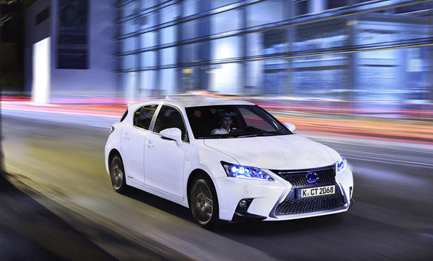 Lexus CT 200h Facelift 2014 Hybrid Preis Marktstart Bilder