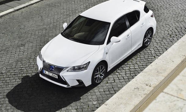 Lexus CT 200h Facelift 2014 Hybrid Preis Marktstart Bilder Frontpartie