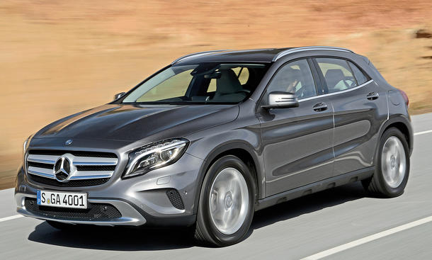 Mercedes GLA 200 CDI Fahrbericht Bilder technische Daten 