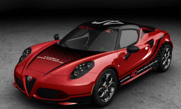 Alfa Romeo 4C Safety Car WTCC 2014 Sportwagen Bilder