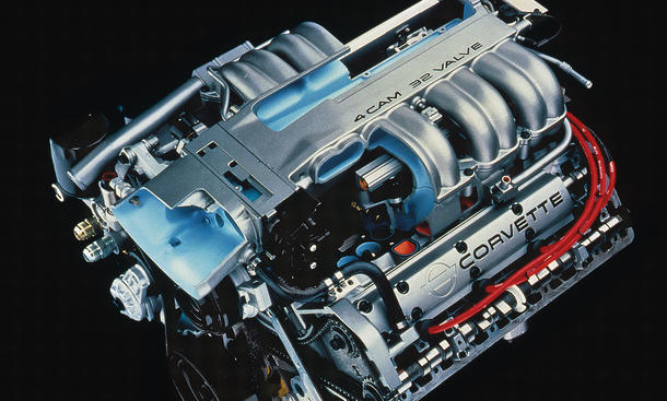 Covrvette C4 ZR-1 V8 Motor Bilder 