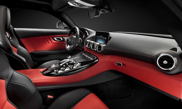 Mercedes Gt Amg 2015 Innenraum Des Supersportlers Offiziell