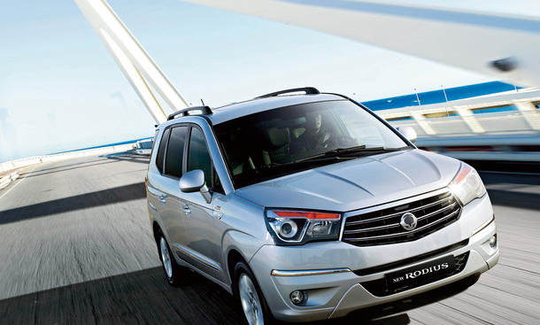 SsangYong Rodius 2.0 e-XDi 2014 Fahrbericht