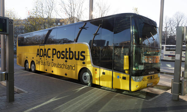 ADAC Postbus Fernbus Geschaeft moeglicher Ausstieg